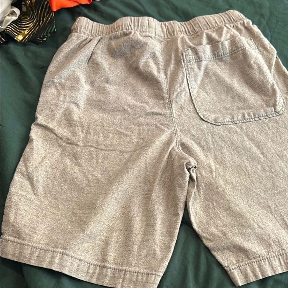 Old Navy Tan Flat Front Shorts Comfortable Design